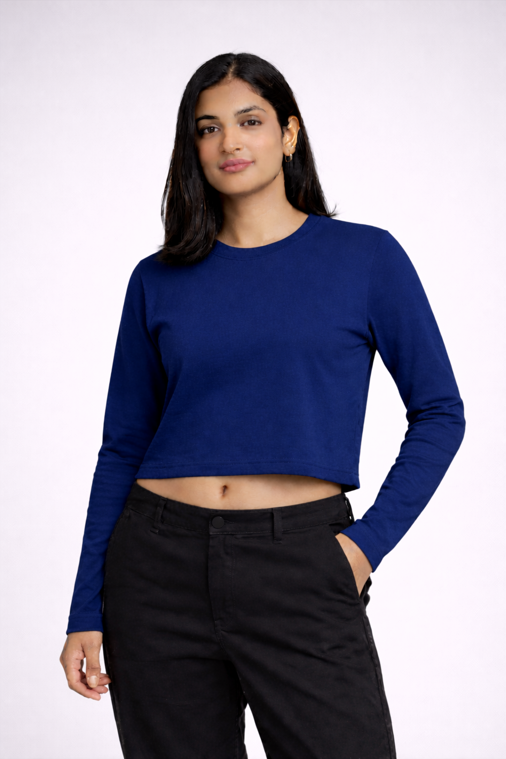 Full Sleeves Crop Tops
