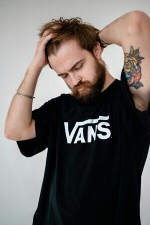 Classic Black Printed T-Shirt