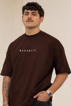 Essential Brown Oversized T-Shirt
