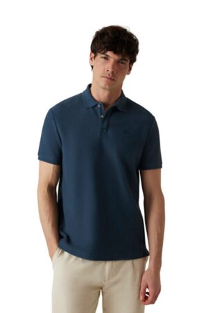 Classic Navy Blue Polo T-Shirt
