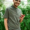 Classic Olive Green Polo T-Shirt