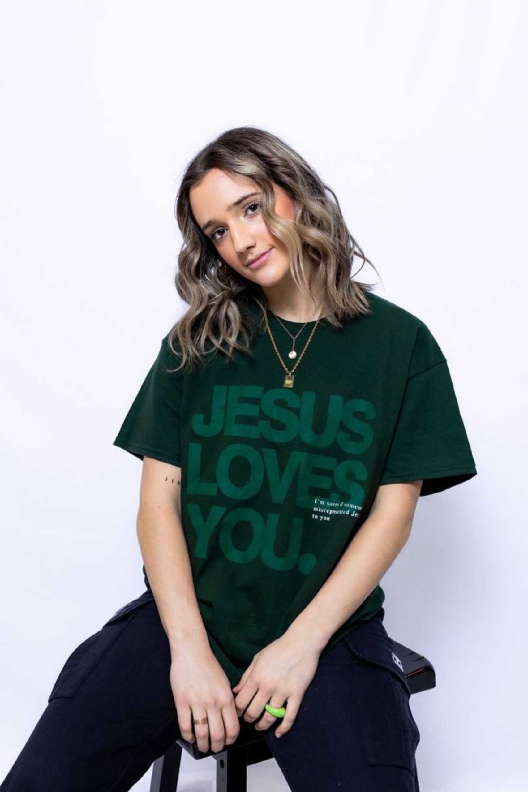 Jesus Loves You Oversized Tee