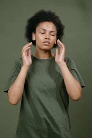 Olive Oversized Essential Tee