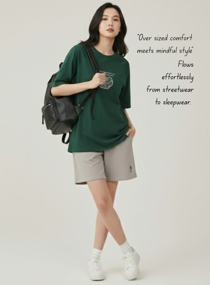 Nature's Pace Oversized Tee