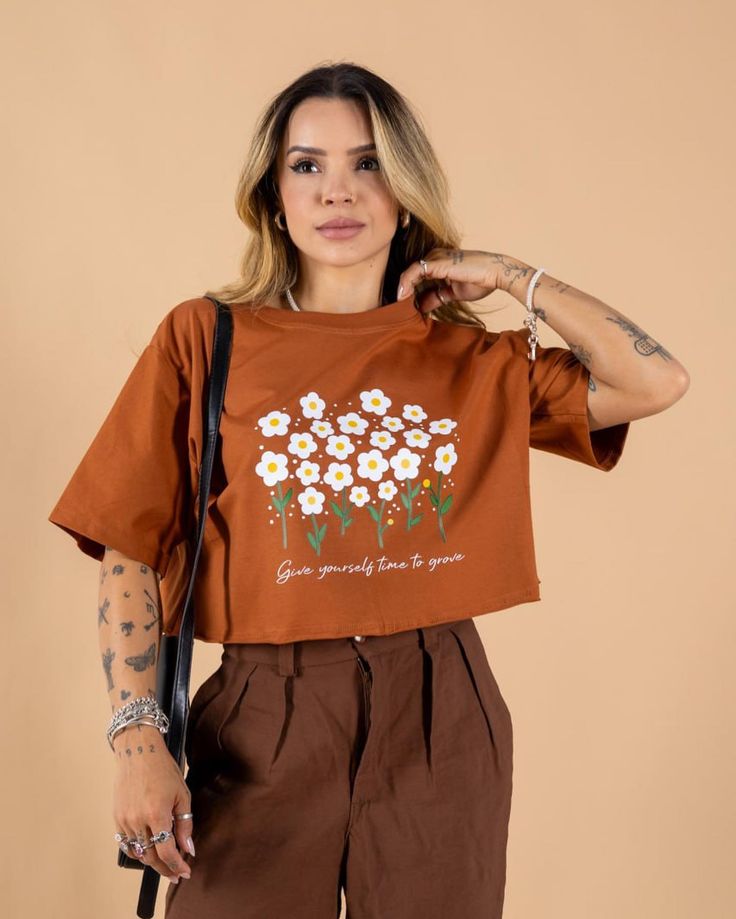 Daisy Dreams Boxy Crop