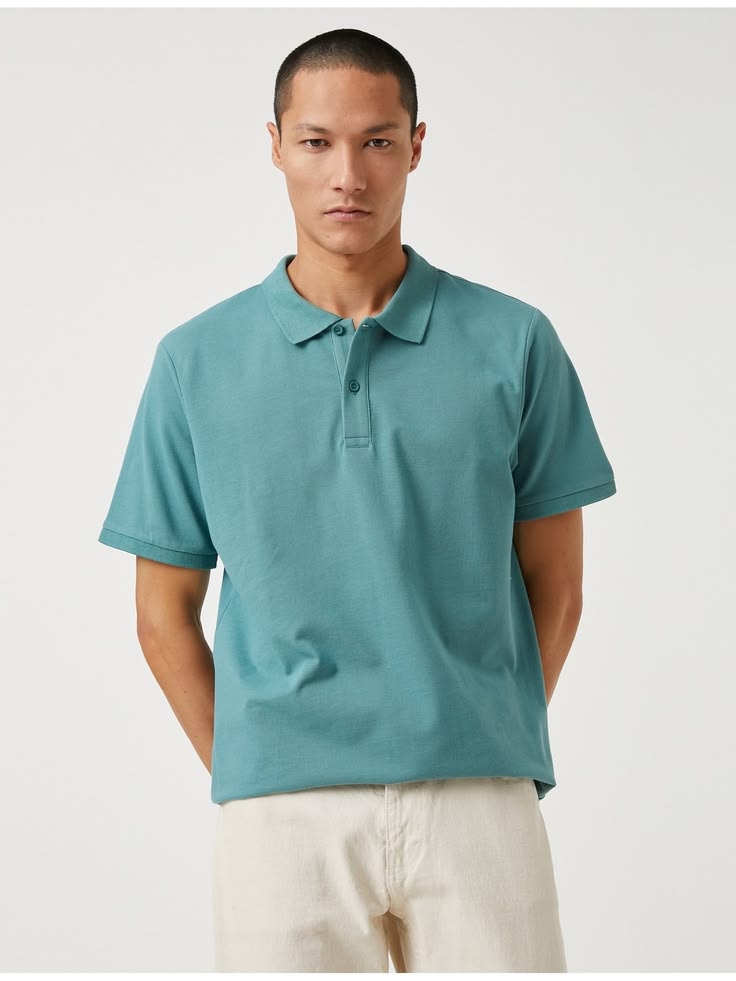 Classic Teal Polo T-Shirt