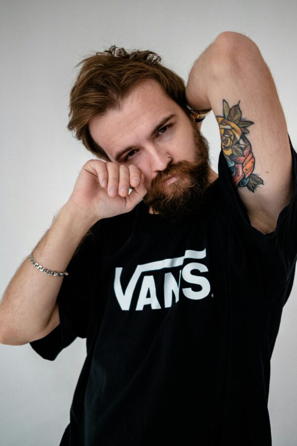 Classic Black Printed T-Shirt