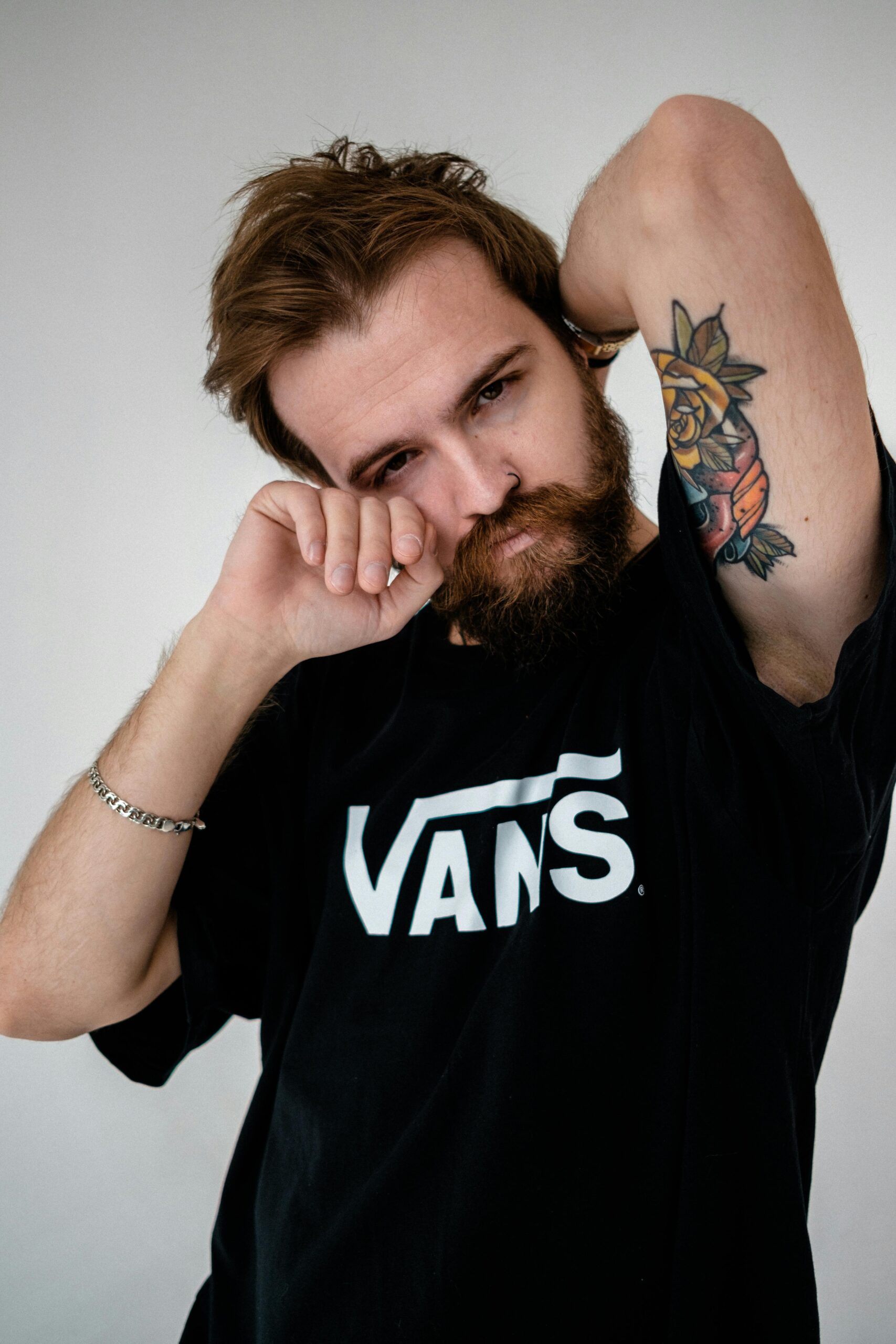 Classic Black Printed T-Shirt