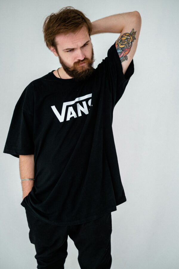 Classic Black Printed T-Shirt