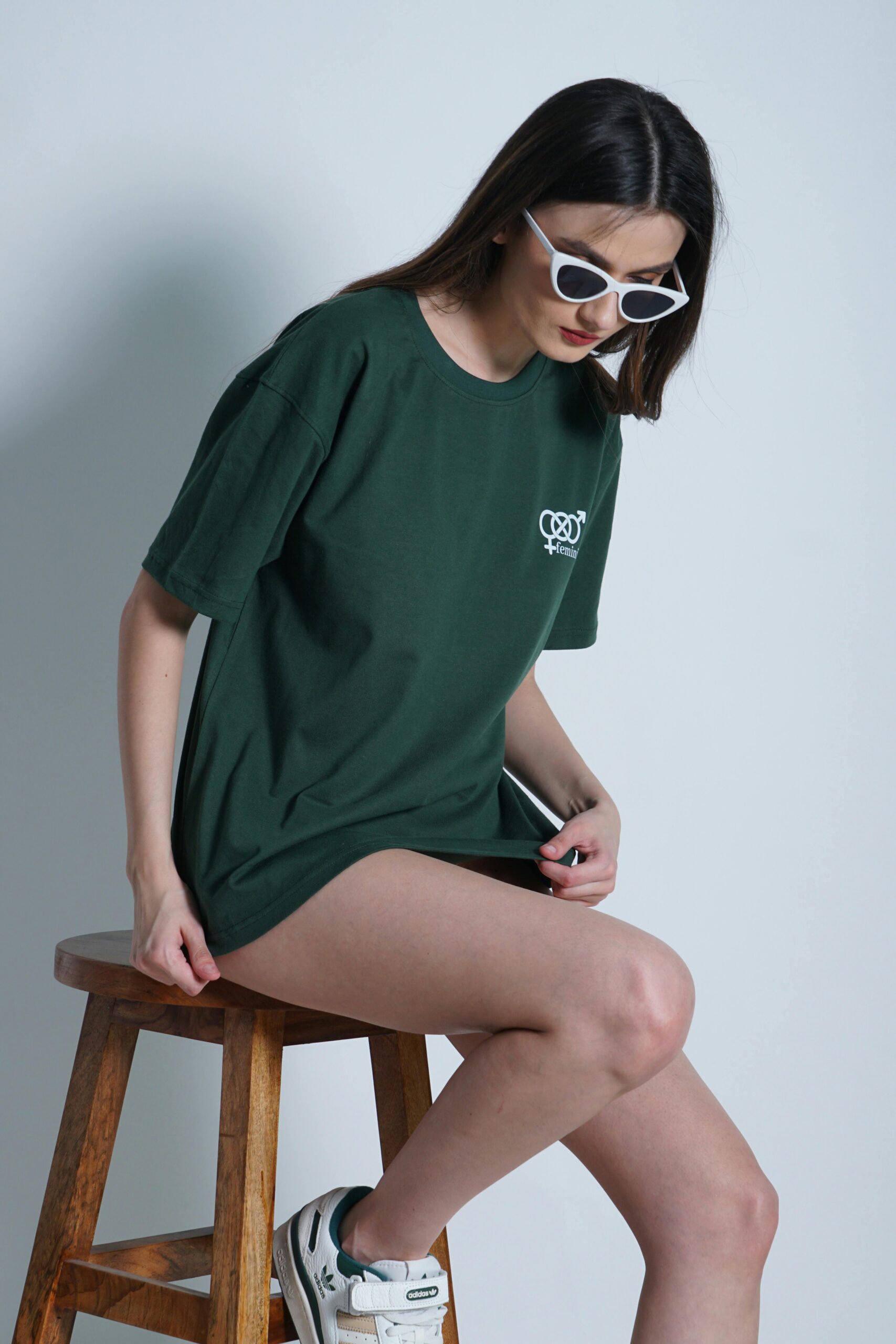Forest Green Oversized oversized t-shirt