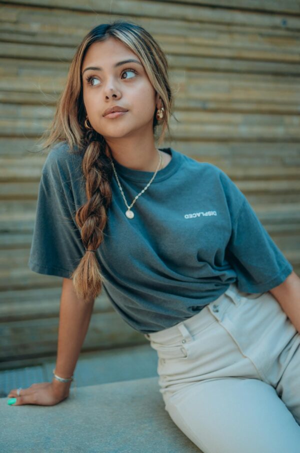 Displaced by Design Oversized Tee